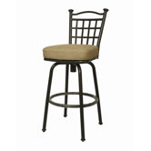 Bay Point Outdoor Barstool - Autumn Rust 30"
