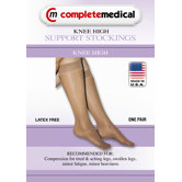 Ladies' Sheer Moderate Support Knee High Stockings