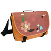 Jewel Messenger Bag in Orange