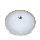 Oval Undercounter Bathroom Sink
