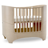 Crib in White Wash with Mattress