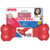 Goodie Bone Dog Toy in Red