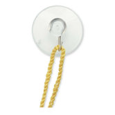 Suction Cups w/ Hook, 1-5/8" Diameter, 120/DS, Metal Hook
