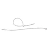 Ties, Plastic, 5" Long, 250 per Pack, White