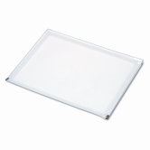 Specialty Poly Zip Strip Envelope, Horizontal Orientation, 12 x 9, Clear, 5/box