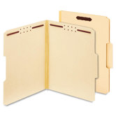 Antimicrobial Pressboard Fastener Folder (25 Per Box)