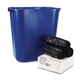 Low-Density Can Liners, 24x32, 35 mil, Black, 150/Carton