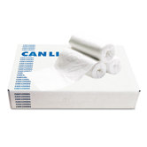 33-Gallon Waste Can Liner in White