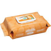 Scented Pudgies Baby Wipe in White