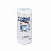 Perforated Paper Towel Rolls, 8-7/8 x 11, White, 100/roll, 30/carton