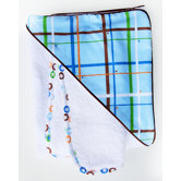 Boutique Plaid Hooded Towel Set