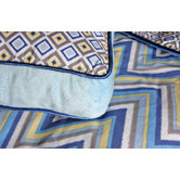Ikat Boy Square Pillow