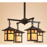 Evergreen 4 Light Chandelier