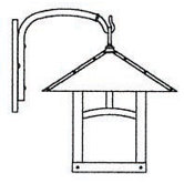 Evergreen Outdoor Wall Lantern