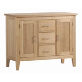 Carlton Ash 2 Door Sideboard with 3 Drawers