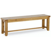 Veneto Rustic Oak Small Bench