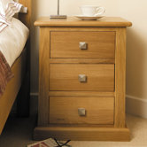 Pitkin 3 Drawer Bedside Table