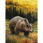 Hautman Bros Grizzly Super Plush Throw