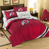College Utah Bed in Bag Set