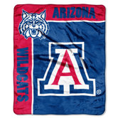 NCAA Spirit Raschel Throw