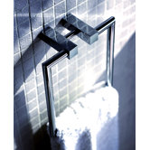 Metric 8.2" x 7" Towel Ring in Polished Chrome