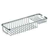 Filo 15.7" x 5.5" Shower Basket in Polished Chrome