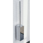 Metric 23.2" x 3.5" Wall Toilet Brush Holder in Polished Chrome