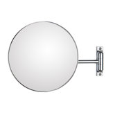 Discololed 9.1" Wall-Mount Magnifying Cosmetic Mirror