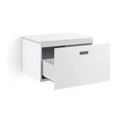 Linea Ciacole 19.7" Single Wall Mount Bathroom Vanity Base Cabinet