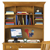 Bearific Desk Hutch in Cocoa