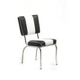 Retro Racer Back Side Chair