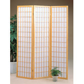 Three Panel Screen in Natural