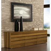 Sideboard "Saint Germain" in Nussbaum hochglanz