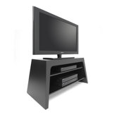 TV Board big "CLR" in Schwarz