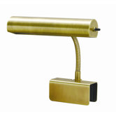 Bed Lamp in Antique Brass