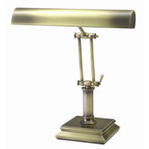 14"  Desk Lamp in Antique Brass