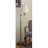 Club  Floor Lamp in Antique Brass