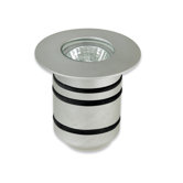 Ground Light in Anodized Aluminium