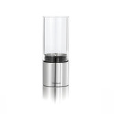 Faro Wide Steel and Glass Hurricane