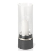 Piedra Glass Hurricane Candle Holder
