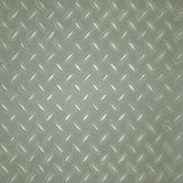 Metro Design Textured Metallic Tile 18" Vinyl Tile in Green
