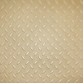 Metro Design Textured Metallic Tile 18" Vinyl Plank in Gold