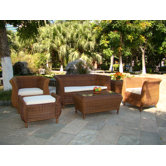 Jamaica Java Honey Outdoor Sofa Set