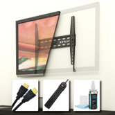 Fixed Low Profile Wall Mount Kit for 26" - 50" TV