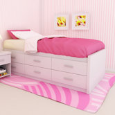 Willow Captain's Double Storage Platform Bed