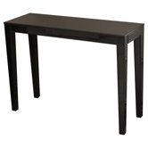 Modal Mirrored Console Table in Black