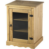 Corona Hi-Fi Unit in Waxed Pine