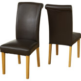 Dunoon Faux Leather Dining Chair