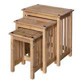 New Corona 3 Piece Stacking Table Set
