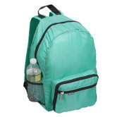 Folding Backpack in Teal